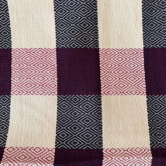Indonesia Handmade Woven Throw Blanket NEW - Picture 1 of 4